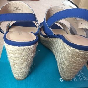 Montego Bay Club Shoes - Royal Blue Wedges Montego Bay Club Shoes - Royal Blue Wedges